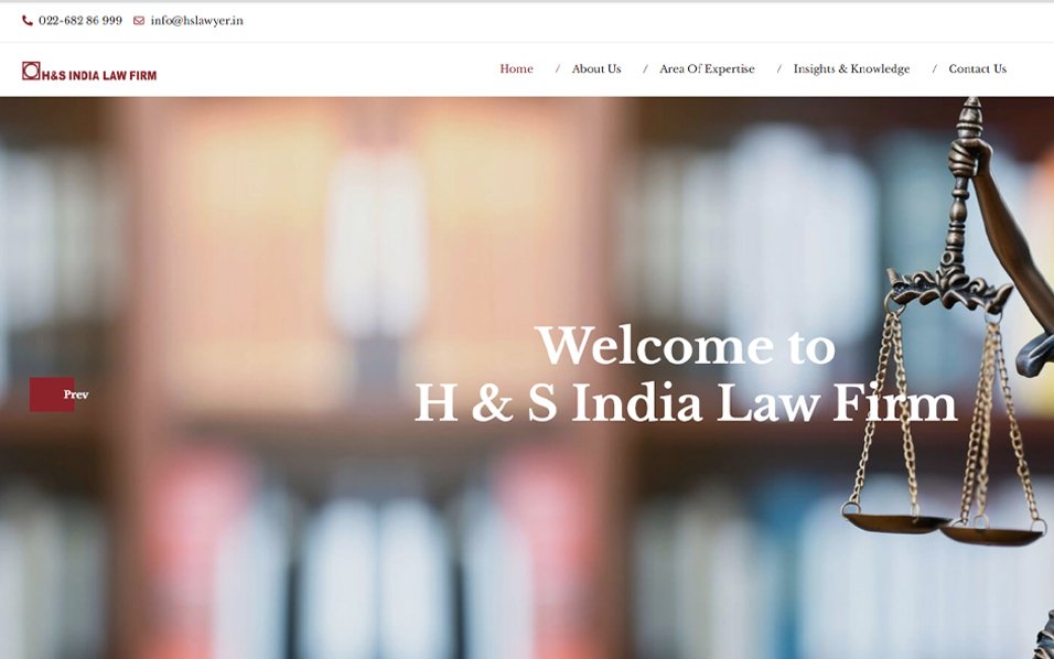 HS Lawyer website