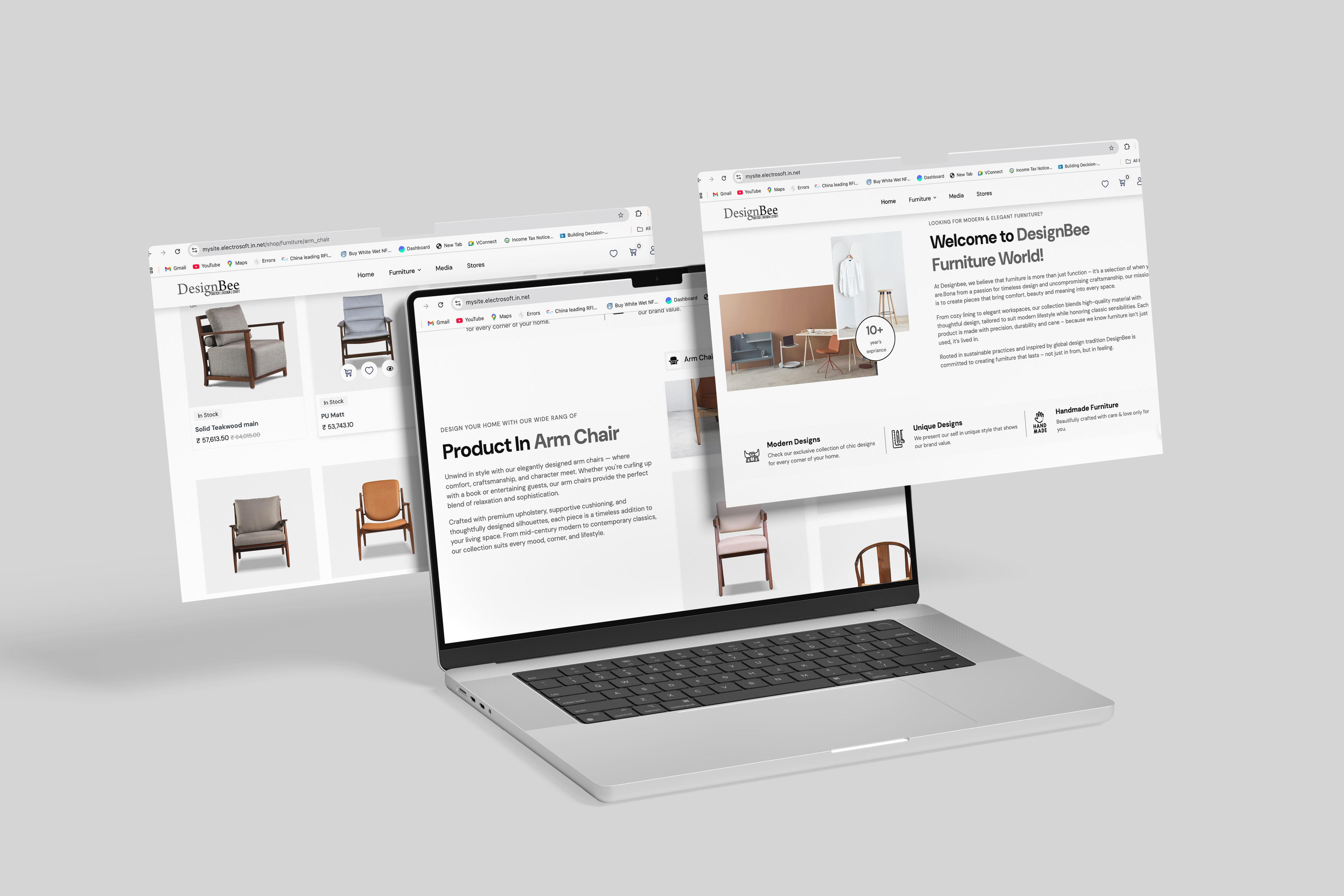 DesignBee Furniture E-commerce